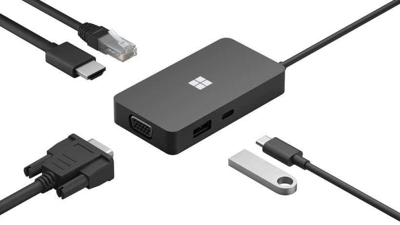 Hub voyage USB-C Microsoft Surface