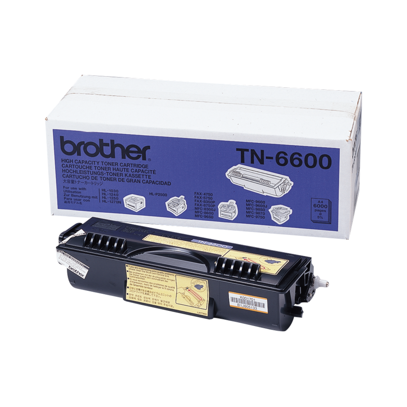 Brother Tóner TN-6600 negro