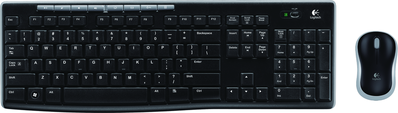 Kit de teclado e rato Logitech MK270