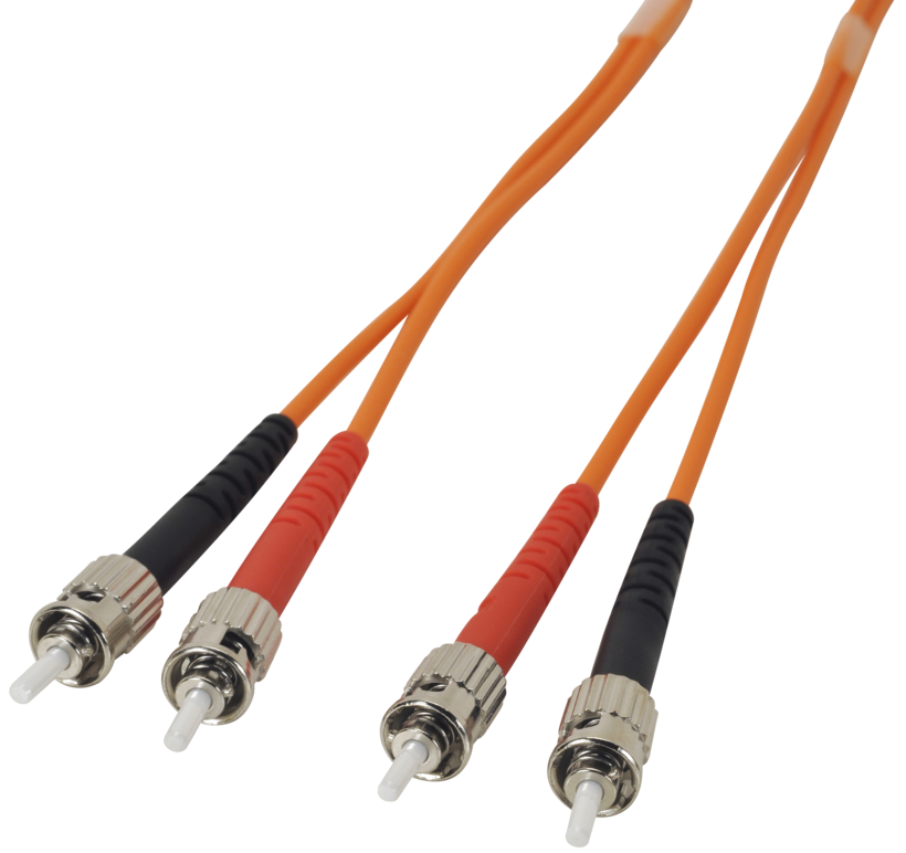 FO Duplex Patch Cable ST-ST 3m 50/125µ