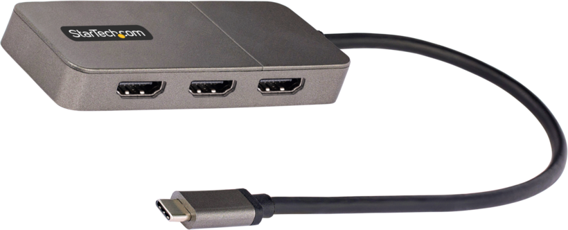 Adaptador USB-C m. - 3 x HDMI f.