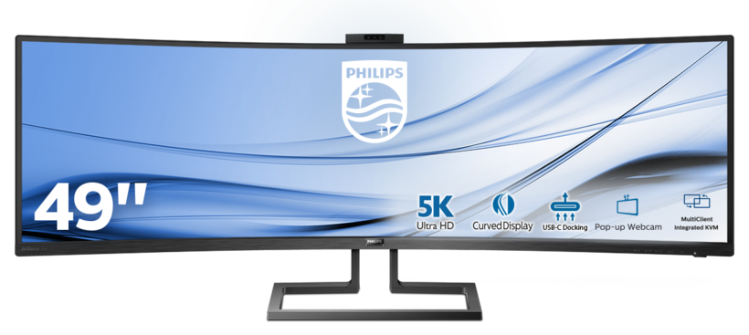 Monitor Philips 499P9H Curved