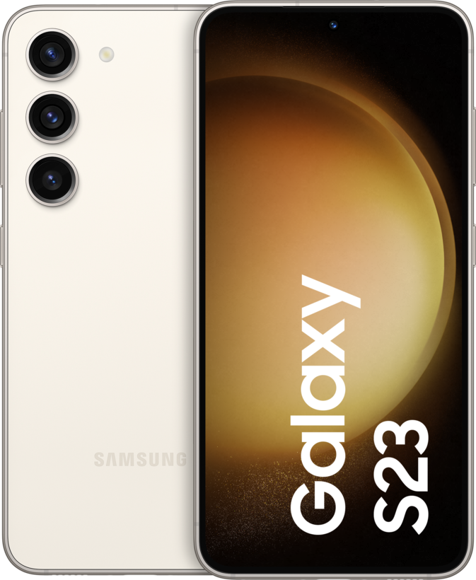 Samsung Galaxy S23 128 Go, crème
