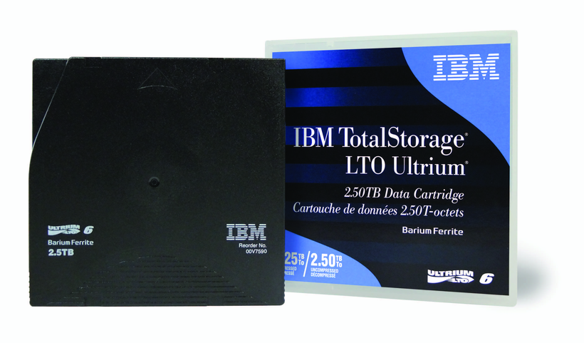 IBM LTO-6 Ultrium Tape + Label 20 St