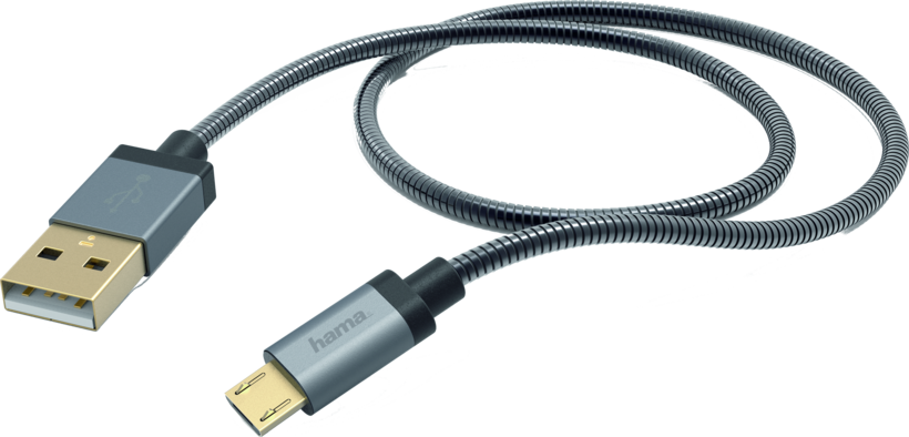 Câble USB 2.0 A m. - micro-B m., 1,5 m
