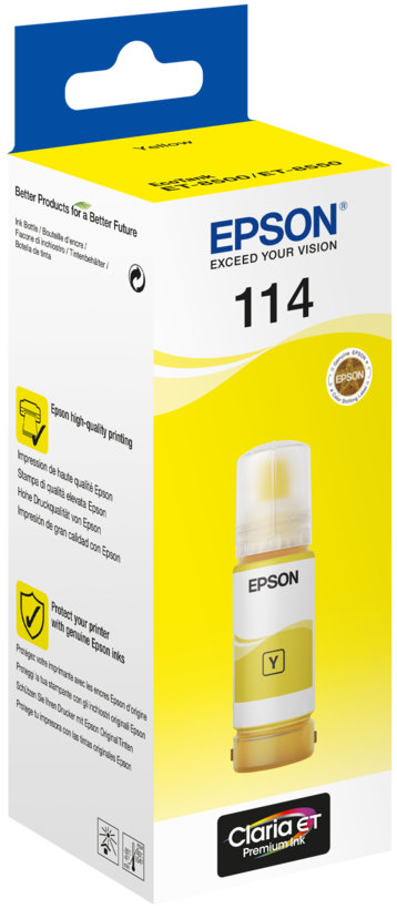 Epson Tusz 114, żółty