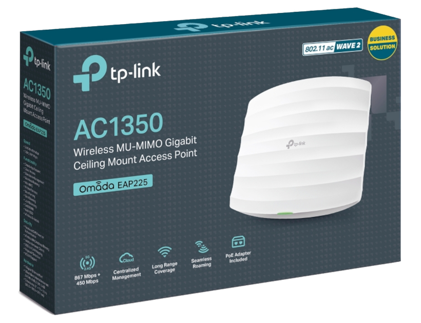 Punto acceso inal. TP-LINK EAP225 AC1350