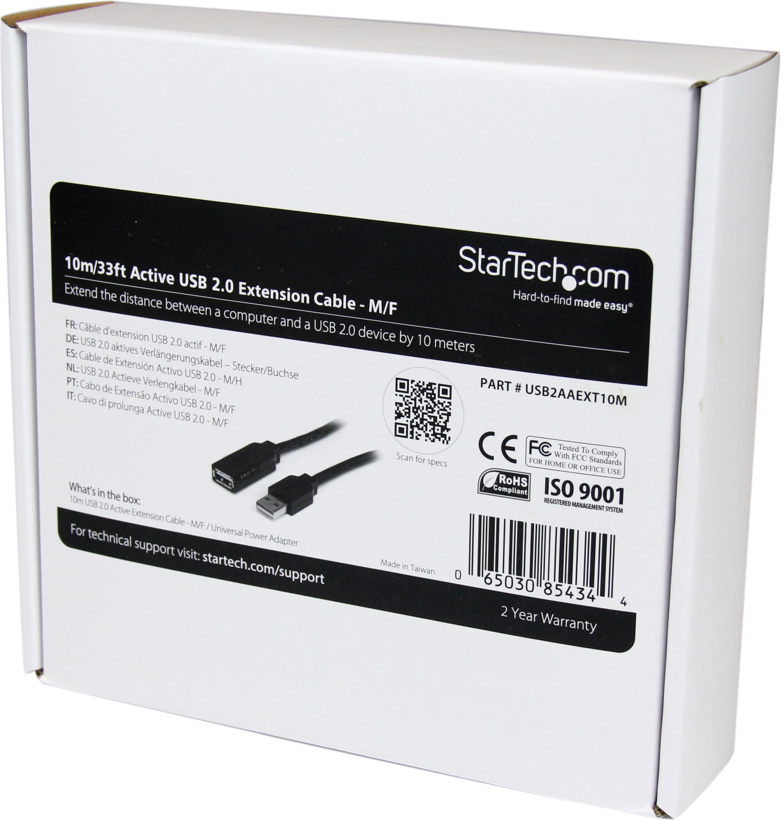 StarTech USB-A aktív hosszabbító 10 m