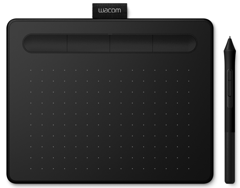 Tablet gráfico Wacom Intuos S preto