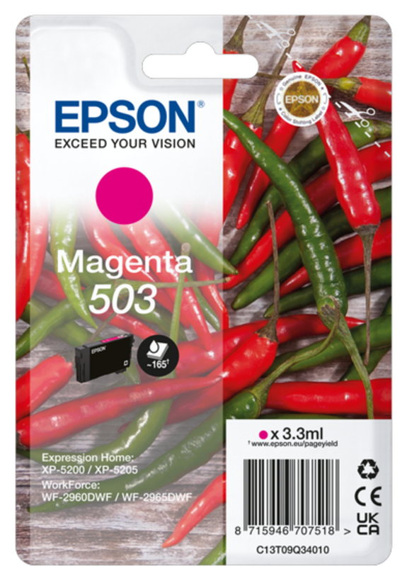 Epson Singlepack 503 Chilli Ink Magenta