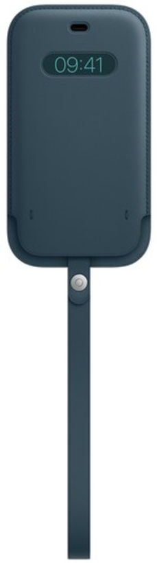 Kožený obal Apple iPhone 12/12Pro modrý