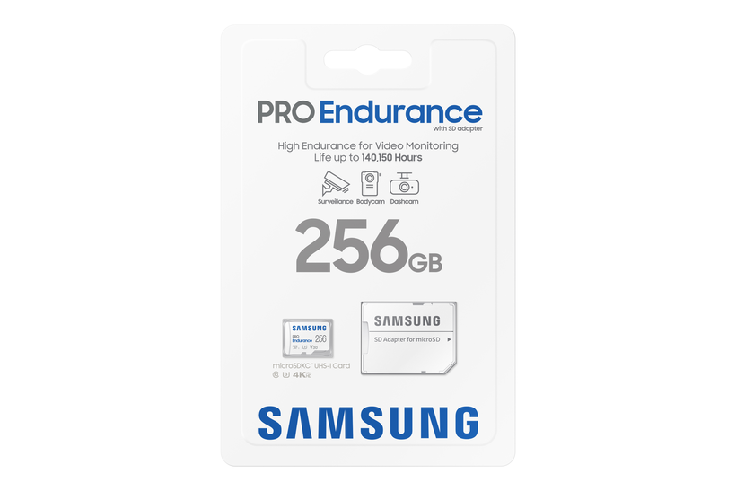 MicroSDXC Samsung PRO Endurance 256 GB