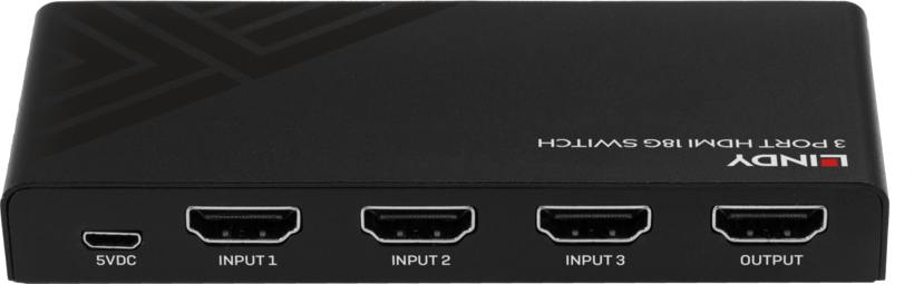 Selector HDMI LINDY 3:1
