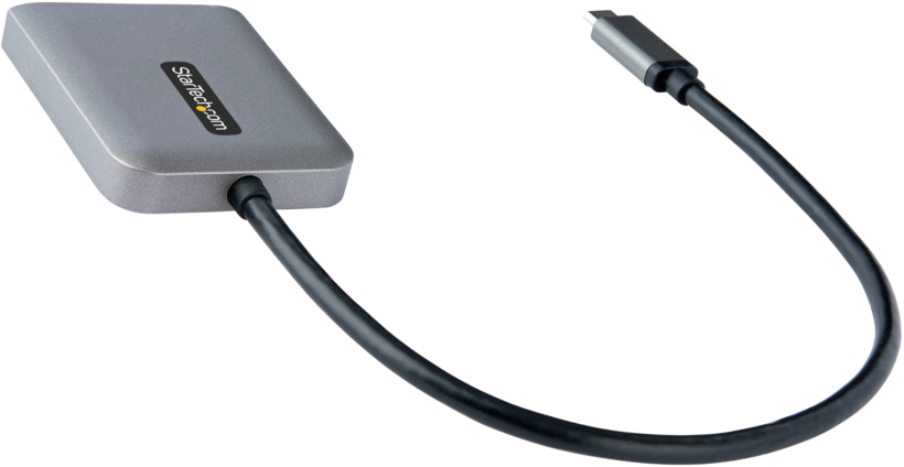 Adaptador USB tipo C m. - 2 x HDMI f.