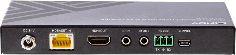 LINDY HDMI HDBaseT&IR Cat6 vevő 70 m