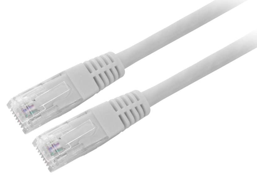 Patch Cable RJ45 U/UTP Cat6 1m White