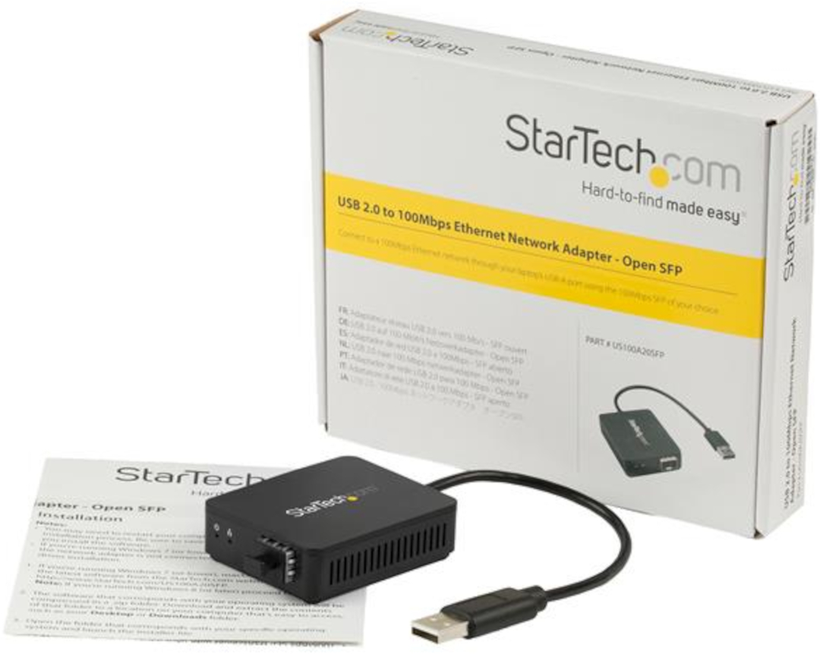 StarTech US100A20SFP Media Converter