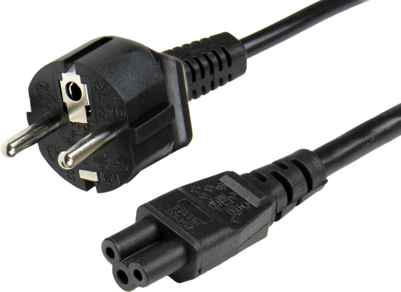 Cable alim. corriente M - C5 H 2 m, neg.
