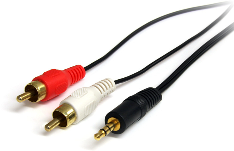 StarTech Cable 0,9m Mini Jack a RCA