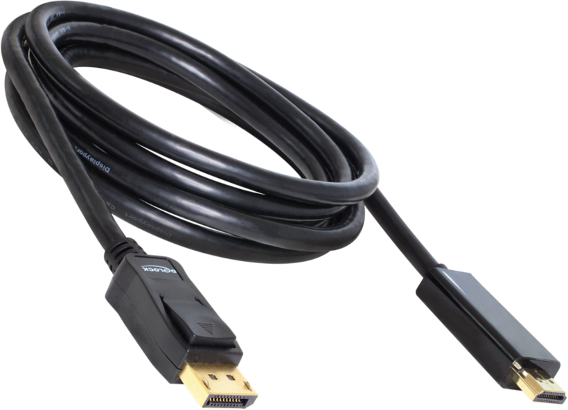 Delock DisplayPort - HDMI kábel 2 m