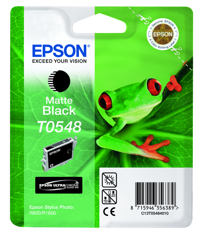 Epson T0548 tinta, mattfekete