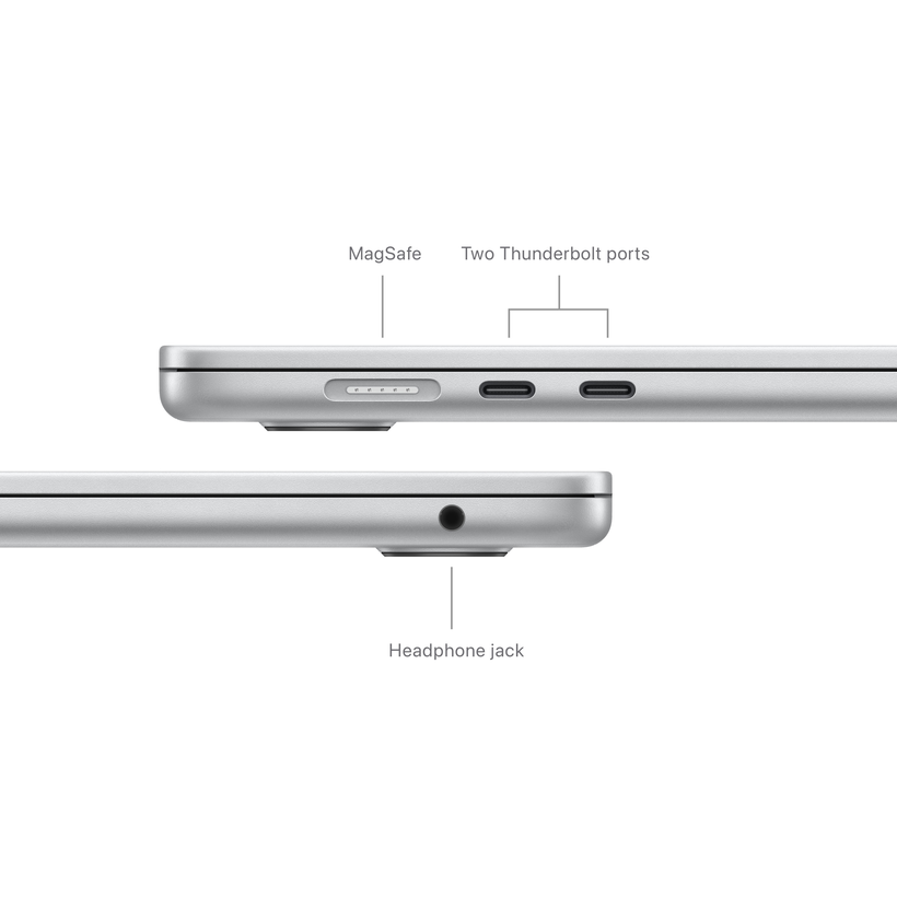 Apple MacBook Air 15 M3 8/256 Go, argent