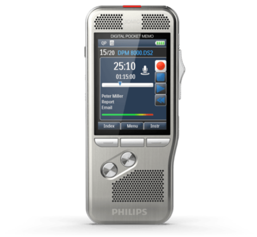 Dictaphone Philips DPM 8200 SE Pro - 2Y