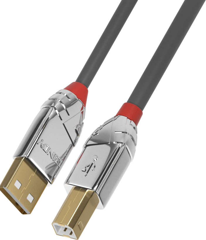 Cable USB 2.0 A/m-B/m 3m Anthracite