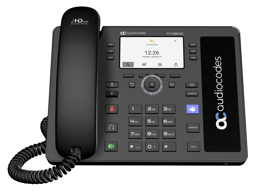 AudioCodes C435HD-R Teams IP-Telefon
