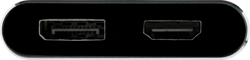Adaptador USB-C m. - HDMI/DP f.