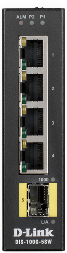 D-Link DIS-100G-5SW Industrial Switch