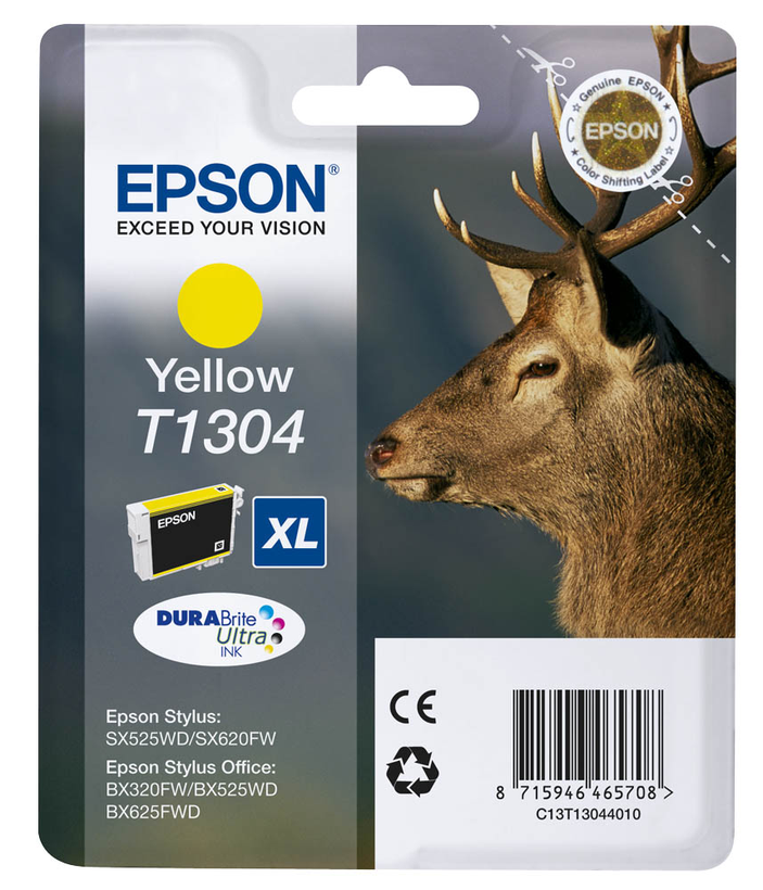 Tinteiro Epson T1304 XL amarelo