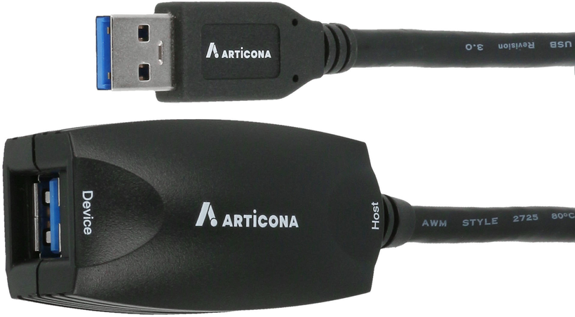 Alargador activo ARTICONA USB A 5 m