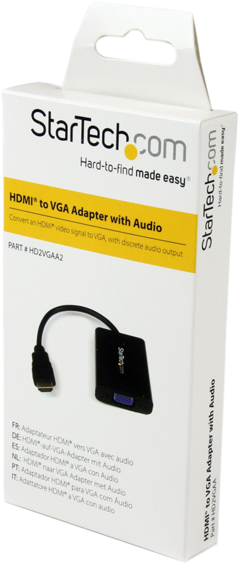 Converter HDMI/m to VGA/f + Audio/f
