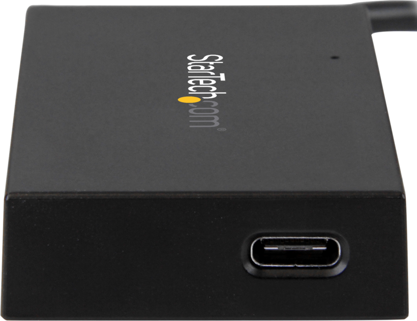 Hub USB StarTech 3.0 4 portas TypC preto