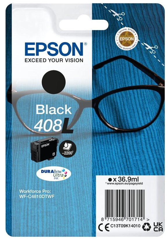 Epson DURABrite 408L Ultra Ink Black