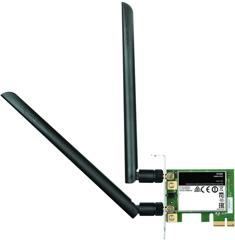 D-Link DWA-582 AC1200 PCIe Adapter