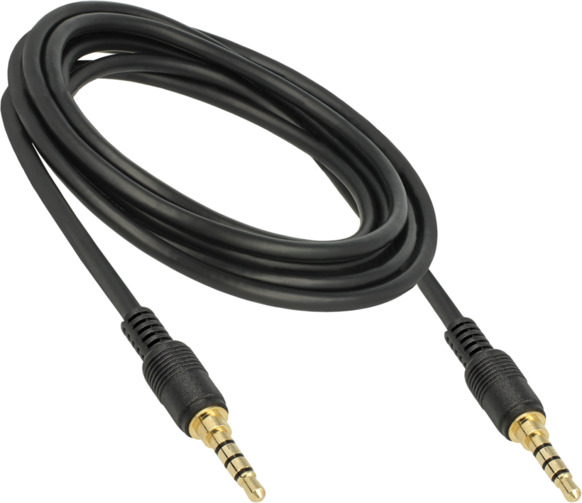 Kabel KlinkenSt-St 3,5 mm 3 m 4pol.