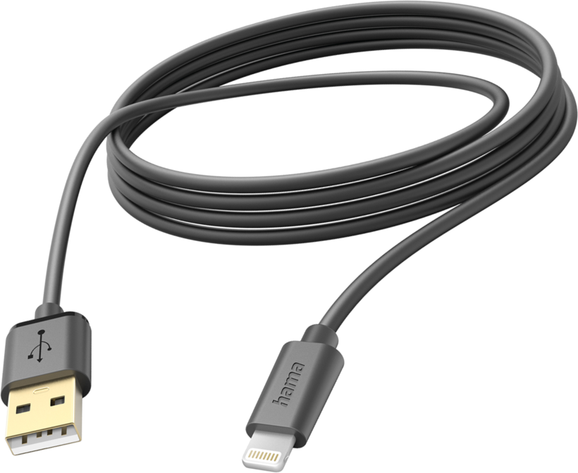 Hama USB Typ A - Lightning Kabel 3 m