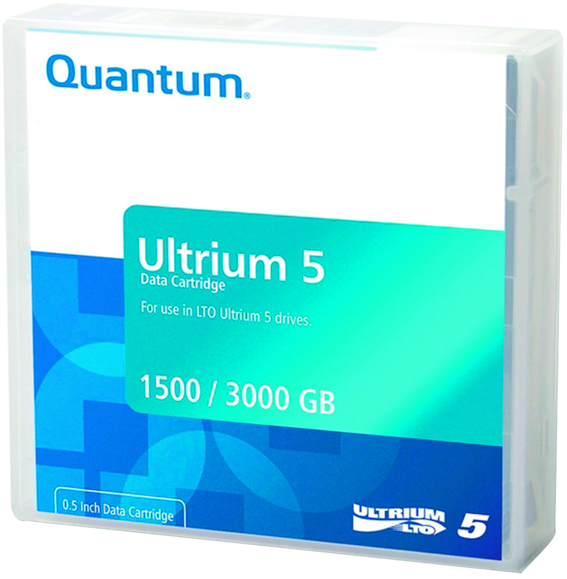 Quantum LTO-5 Ultrium adatkazetta +címke