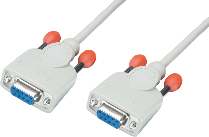 Câble RS232 LINDY DB9 f. - DB9 f. 2 m