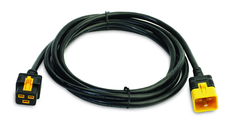Power Cable, IEC320-C19 to C20, 16A 3m