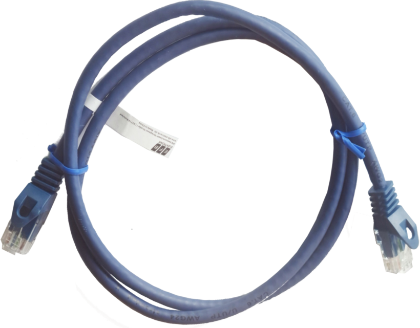 Patch Cable RJ45 U/UTP Cat6 2m Blue