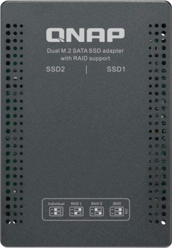 Adaptador drive QNAP M.2 NVMe SSD