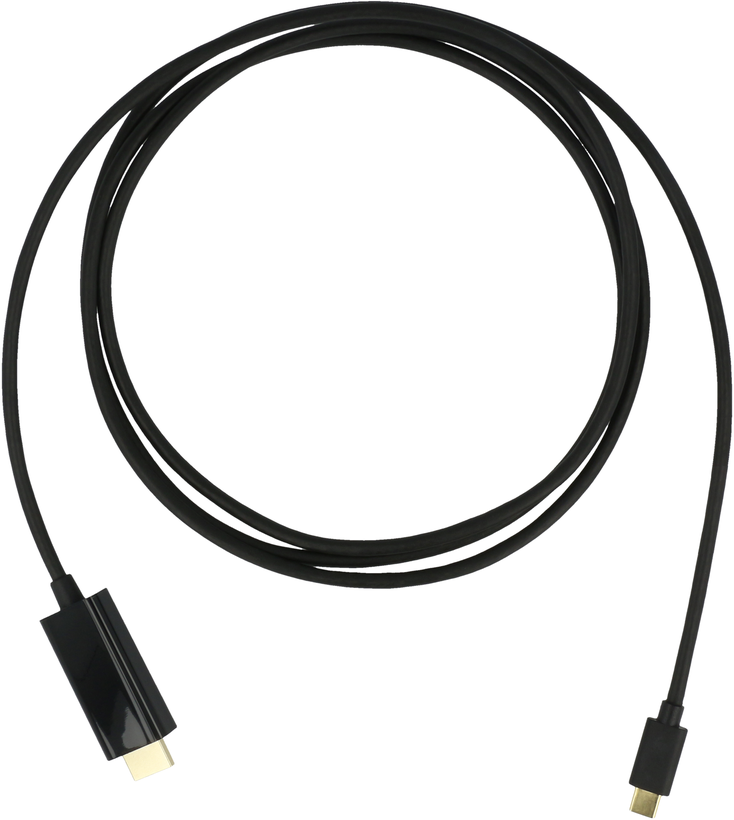 Câble USB-C m. - HDMI m., 2 m, noir
