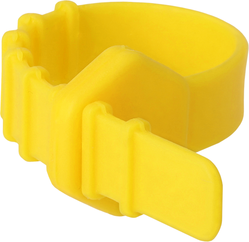 Cable Ties 120 x 9mm Yellow 10x