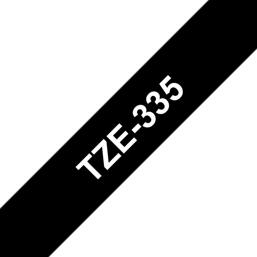 Brother TZE-335 12mmx8m szalag fekete
