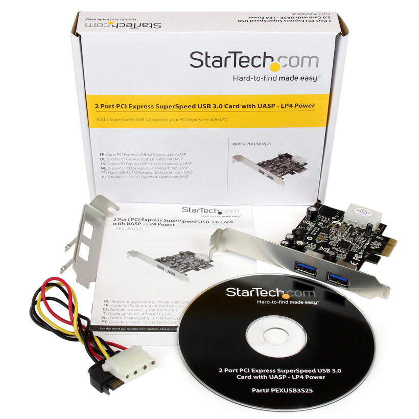 Interface PCIe StarTech 2 x USB 3.0
