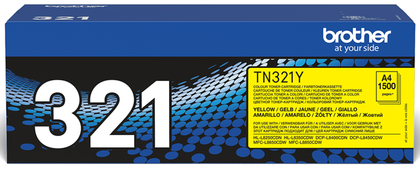 Toner Brother TN-321Y, jaune