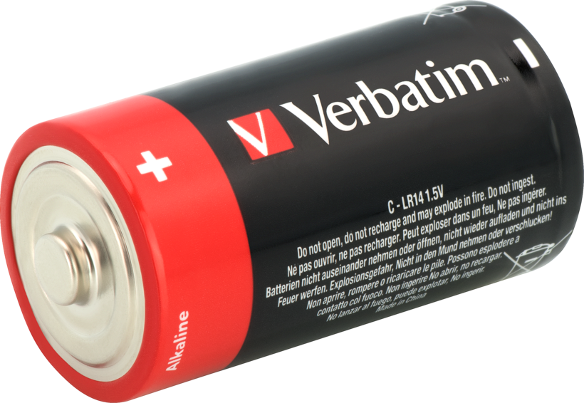 Verbatim LR14 Alkaline Batterie 2 St